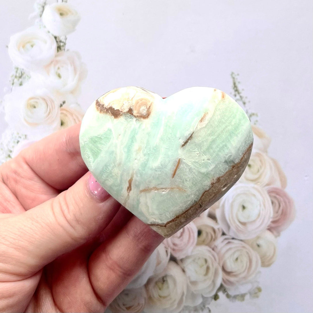 Caribbean calcite heart