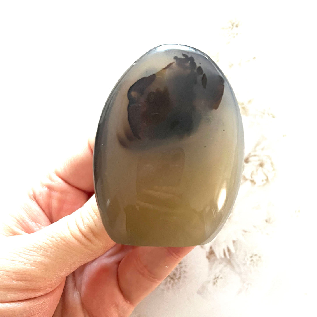 Dendritic agate flame