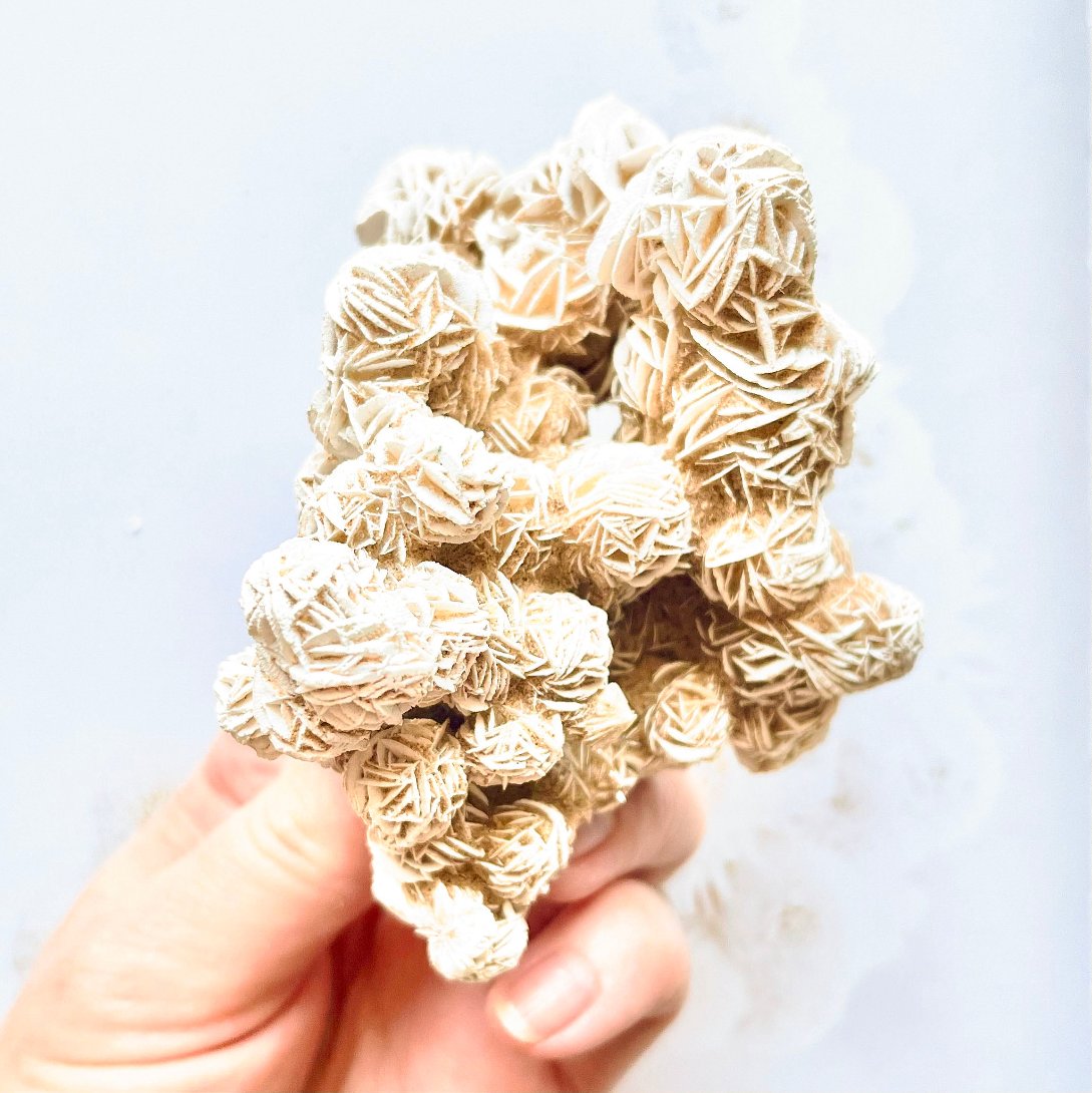 Desert rose selenite cluster