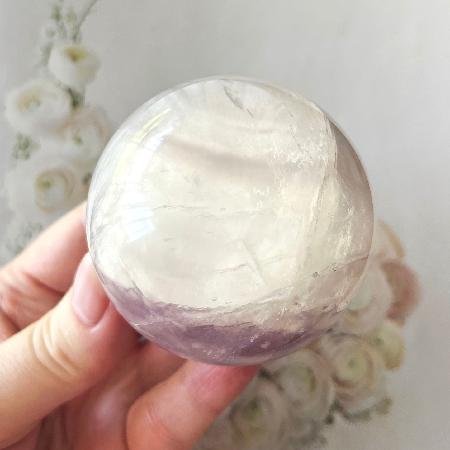 Fluorite Sphere with Mica 1