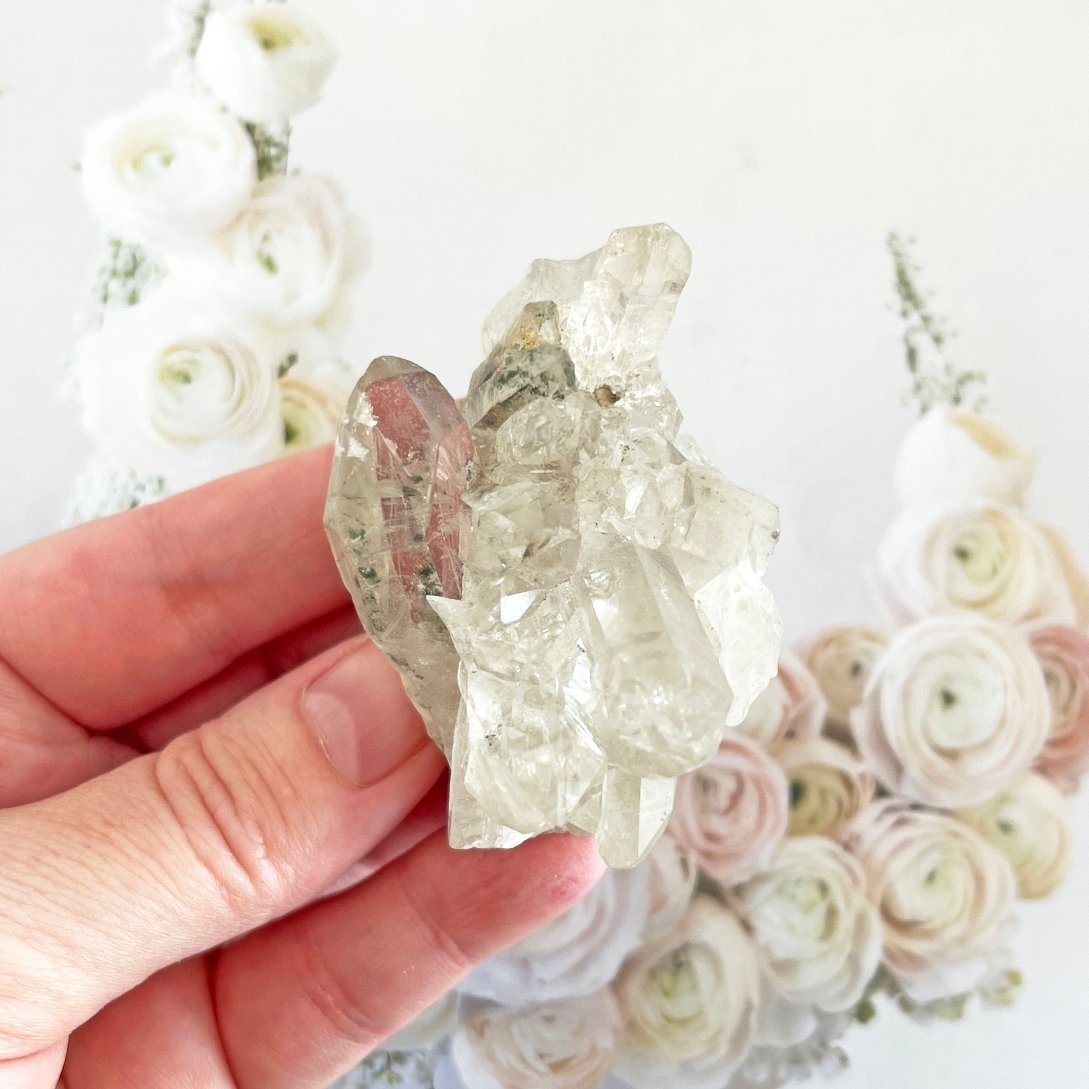 Garden quartz cluster