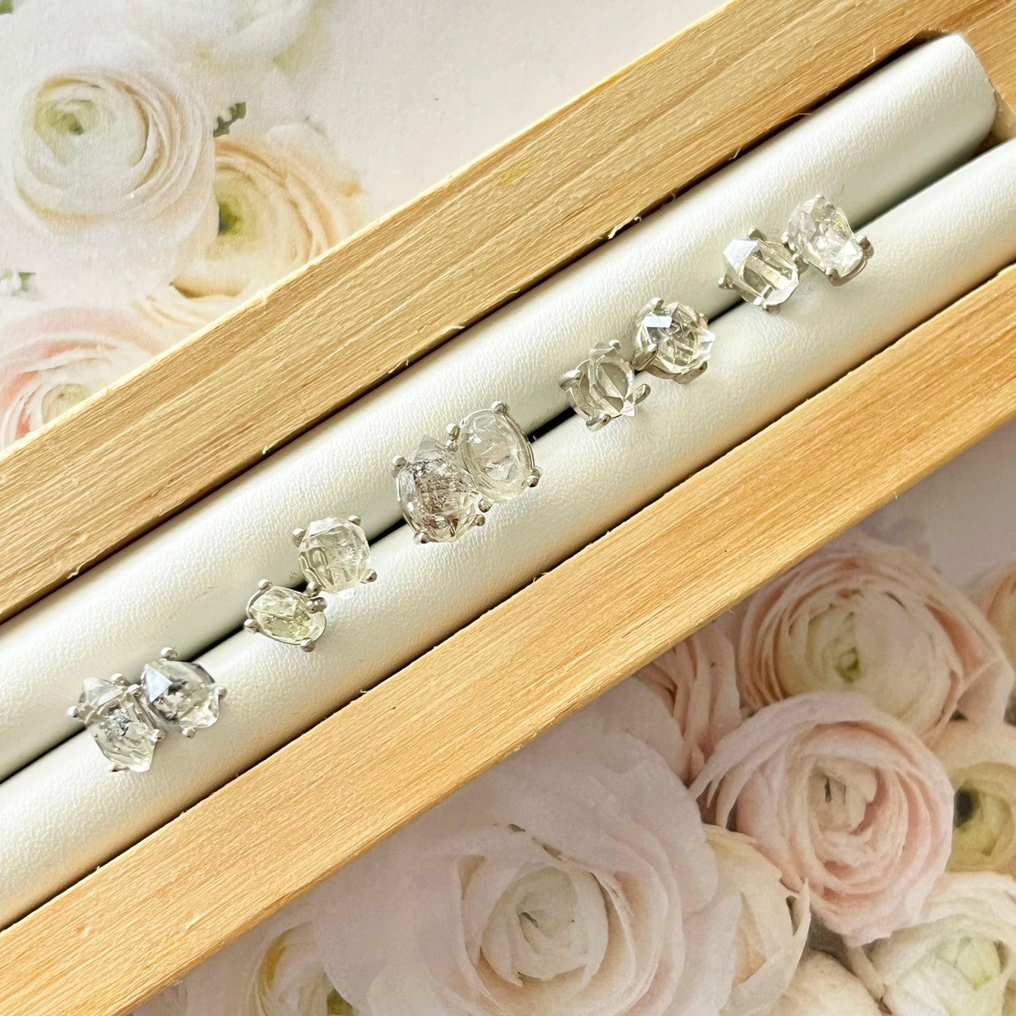Herkimer Diamond Earring