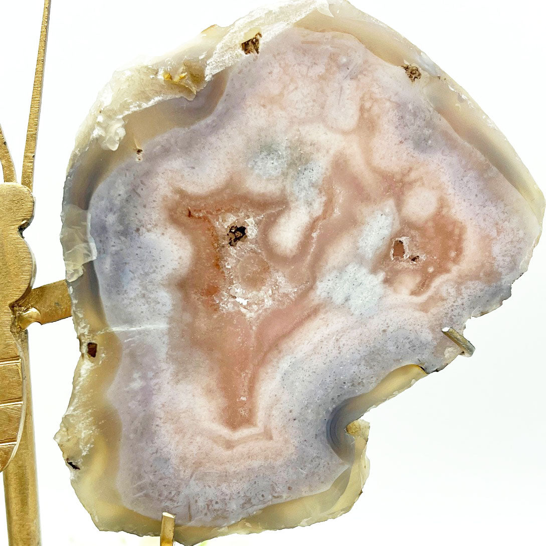 Druzy pink amethyst crystal