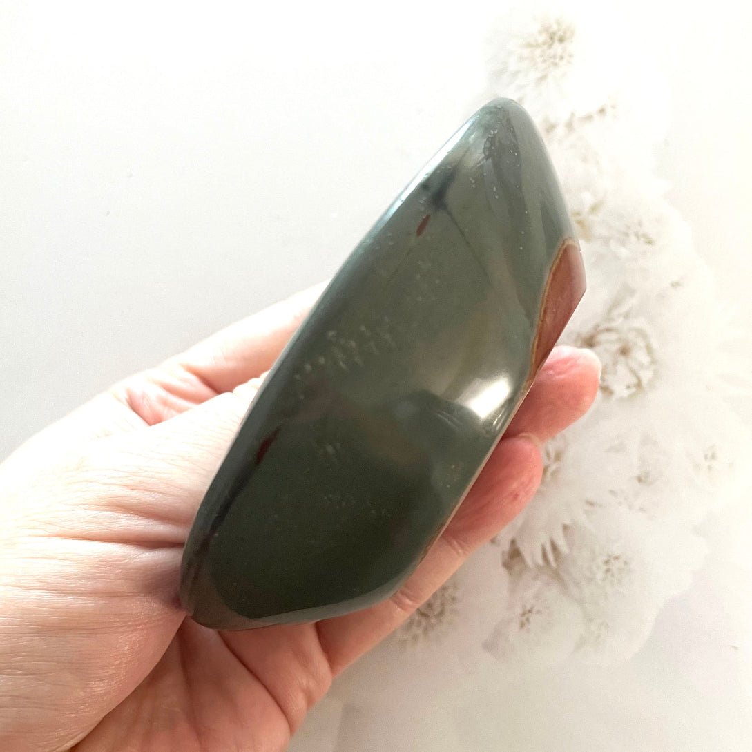 Polychrome crystal decor bowl