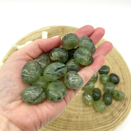 Prehnite Tumbled stone