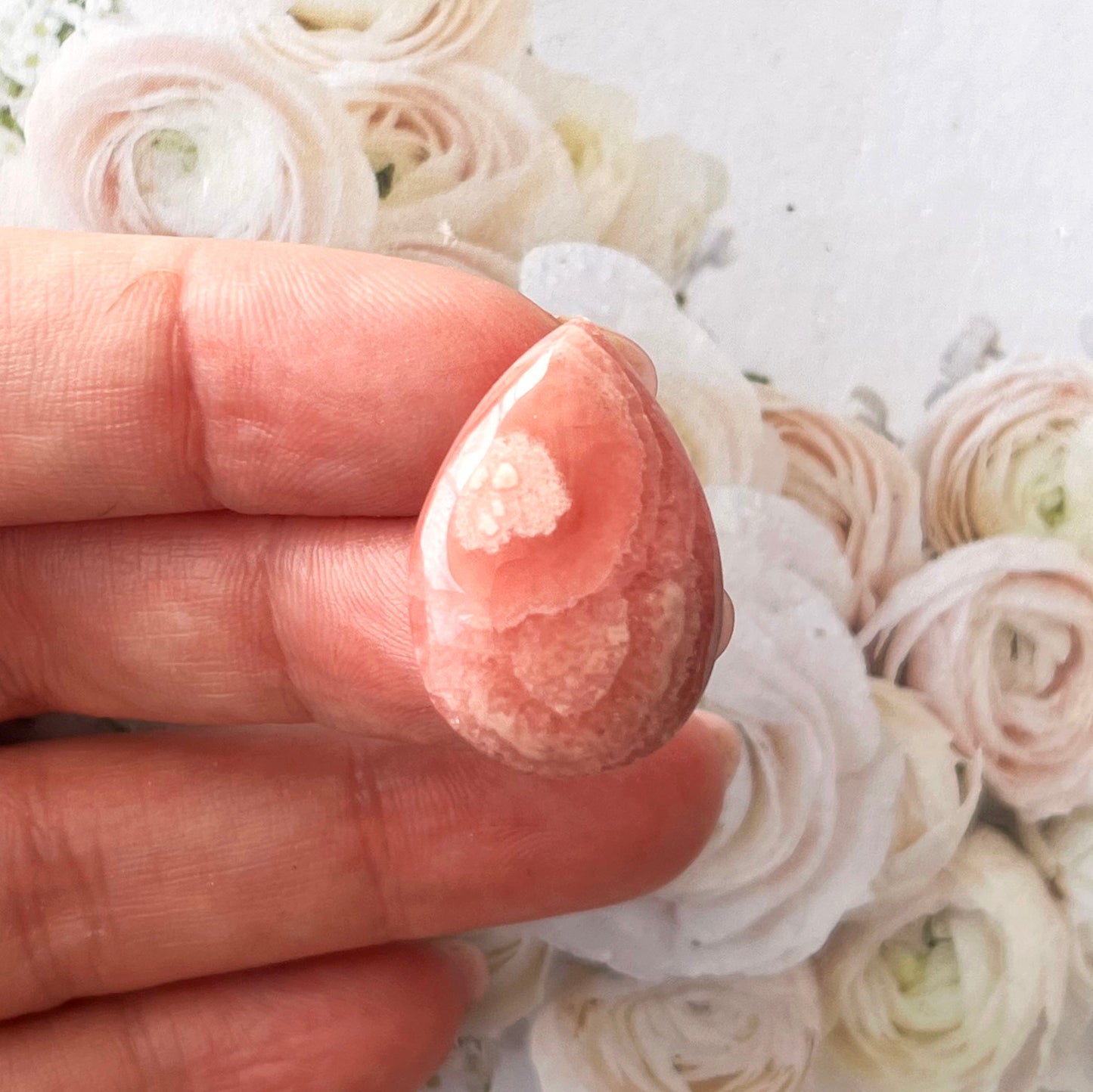 Rhodochrosite Pendant Cabochon