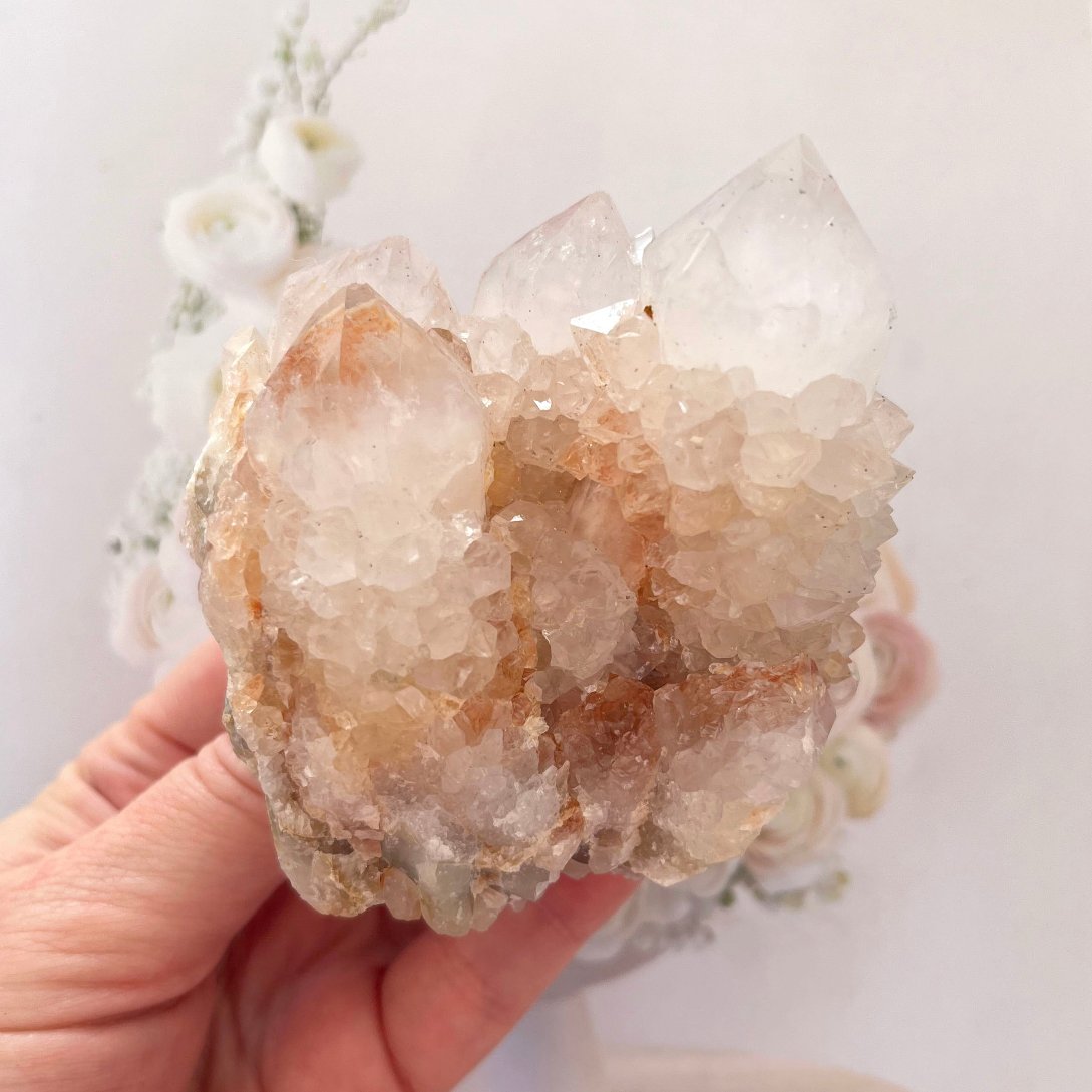 Spirit quartz cluster