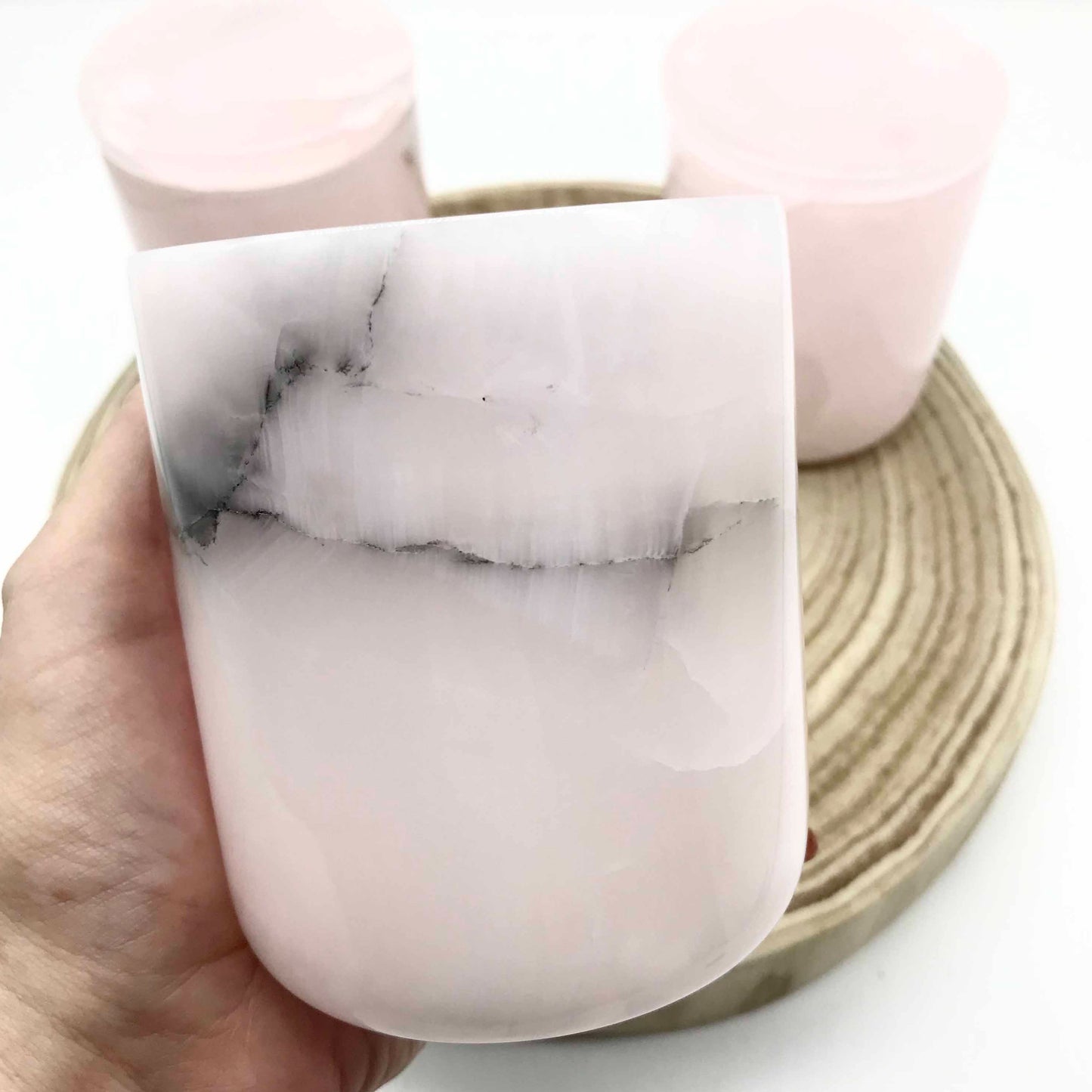 Pink Onyx Scented Candle