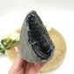 cut base black amethyst crystal