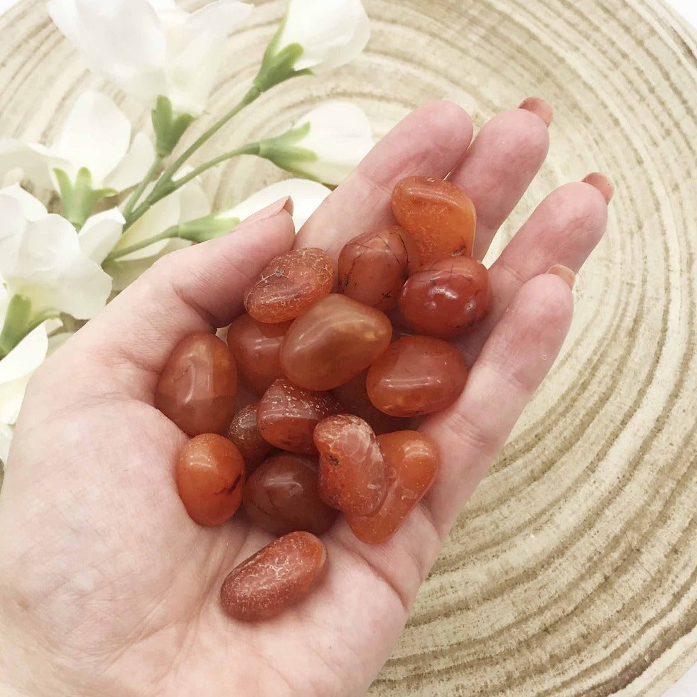 Carnelian Tumbled Stone