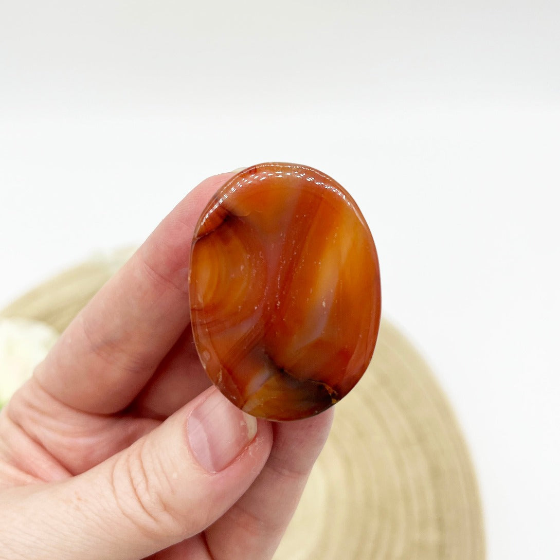 Carnelian worry stones Australia Online crystal store