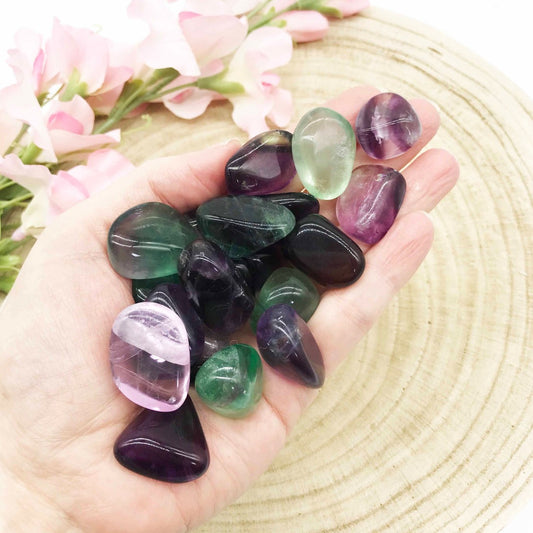 Fluorite Tumbled stone Australia. Someday Dream Co. online crystal store