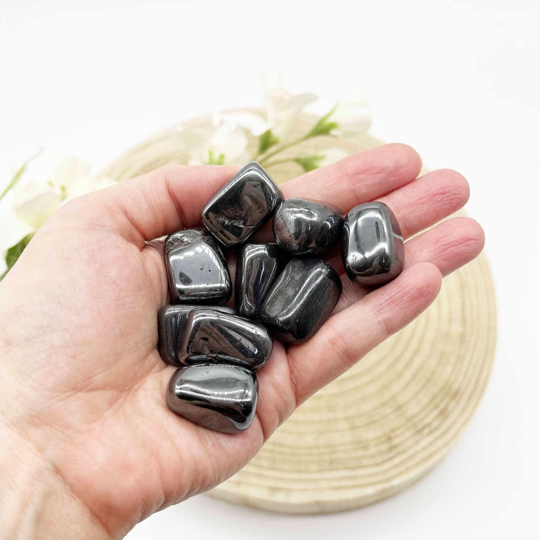 Hematite tumbled stone