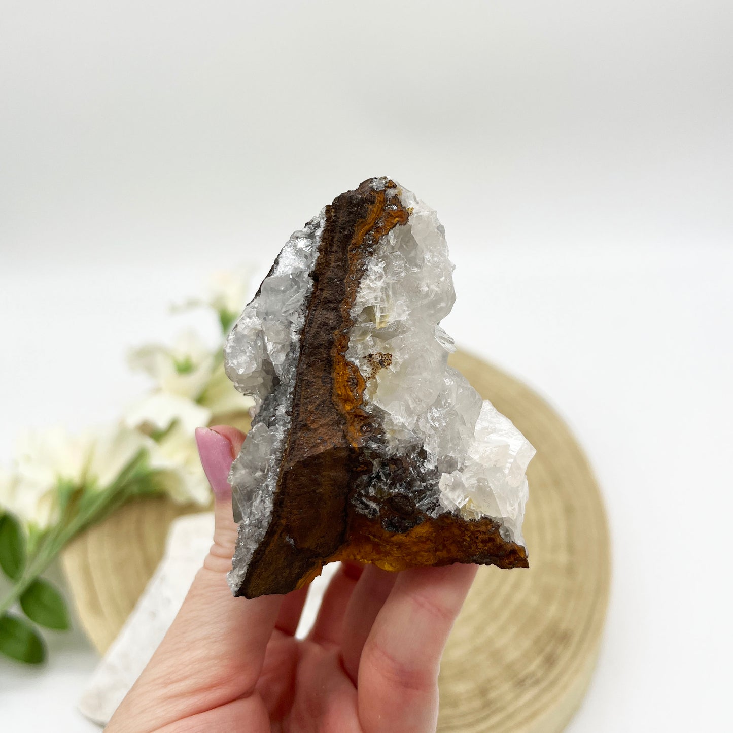 Mouse ear calcite cluster Mapimi Mapipi Australia