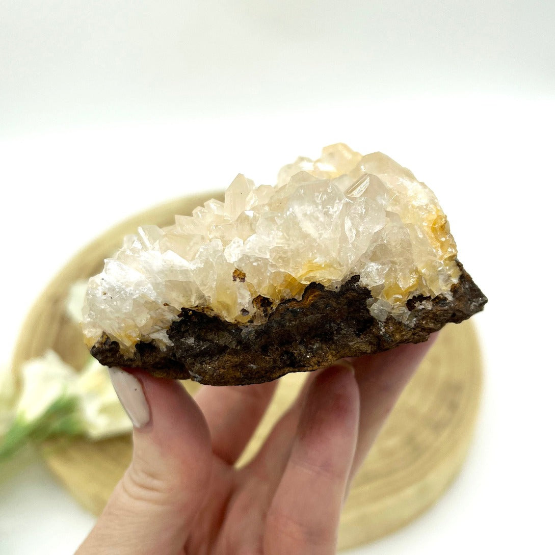 Rare crystal specimen mouse Ear calcite