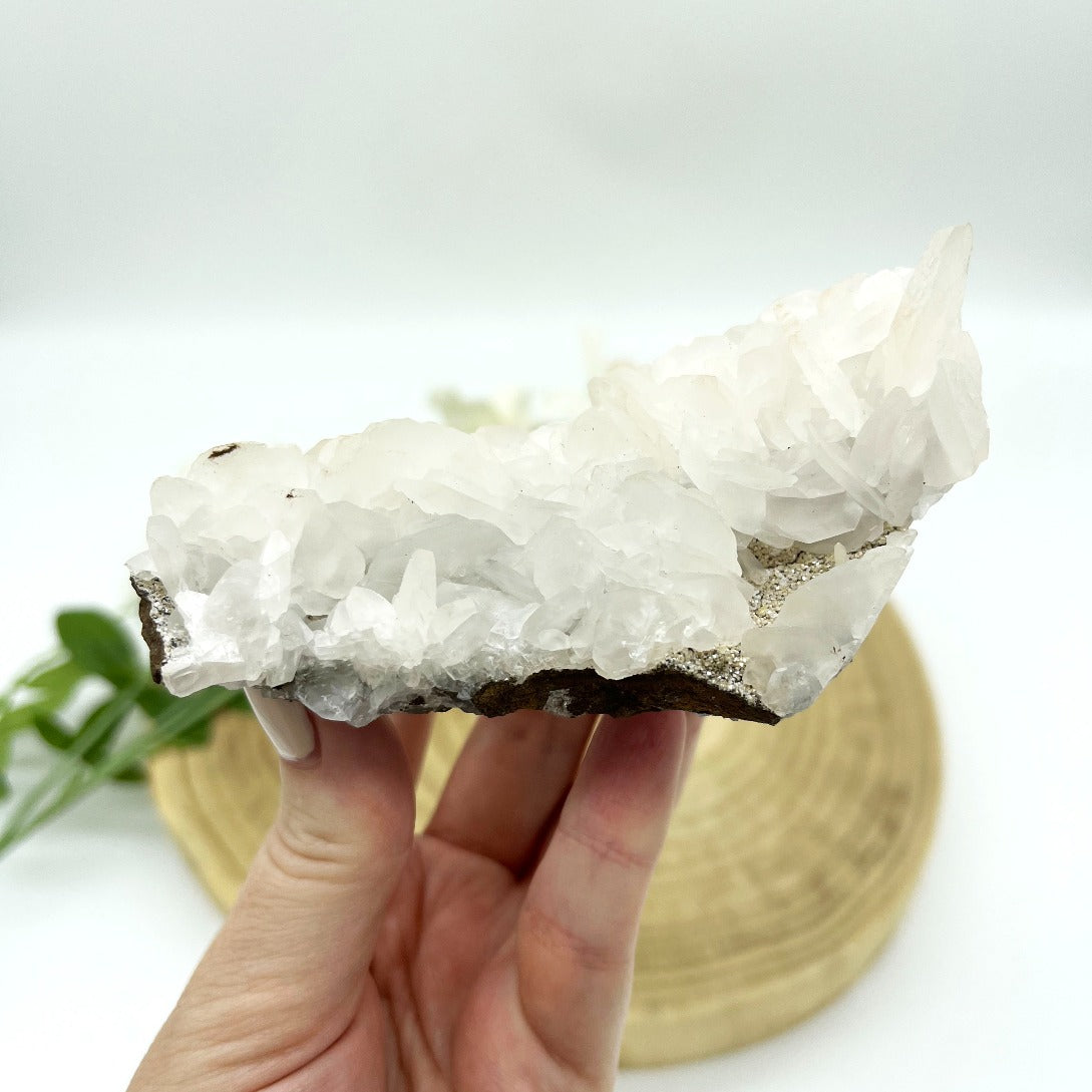 Crystal specimen mouse Ear calcite stone
