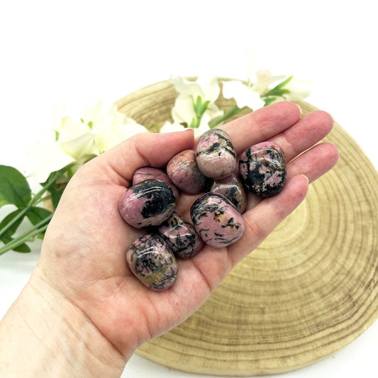 Rhodonite tumble stone Australia