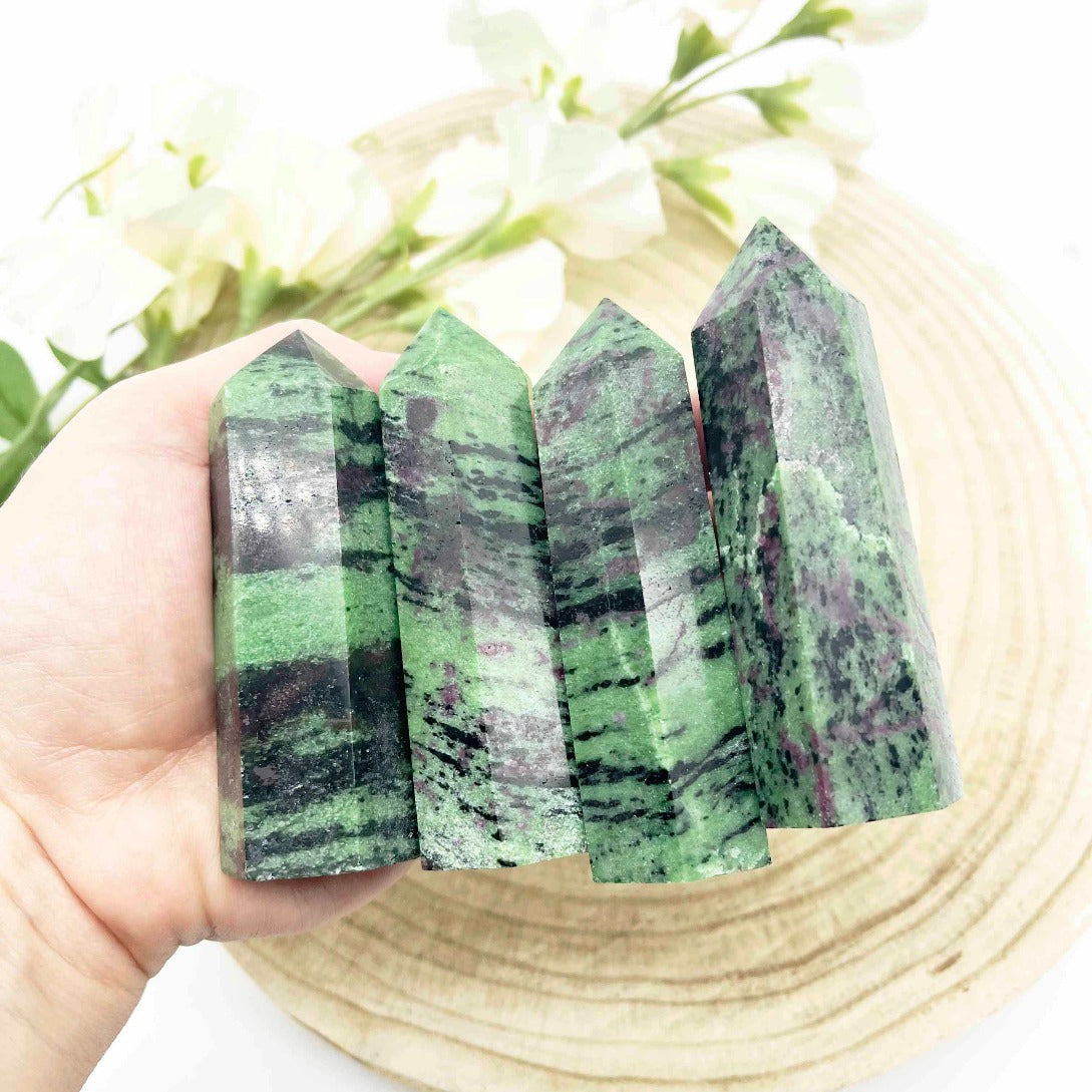 Ruby zoisite crystal generator. Ruby gemstone Australia. Someday Dream Co