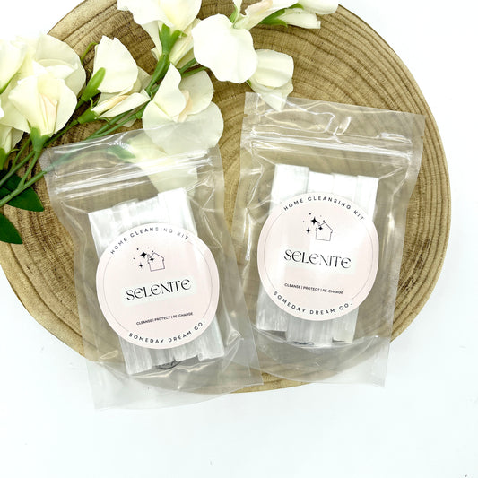 Selenite cleansing kit crystal kits Australia