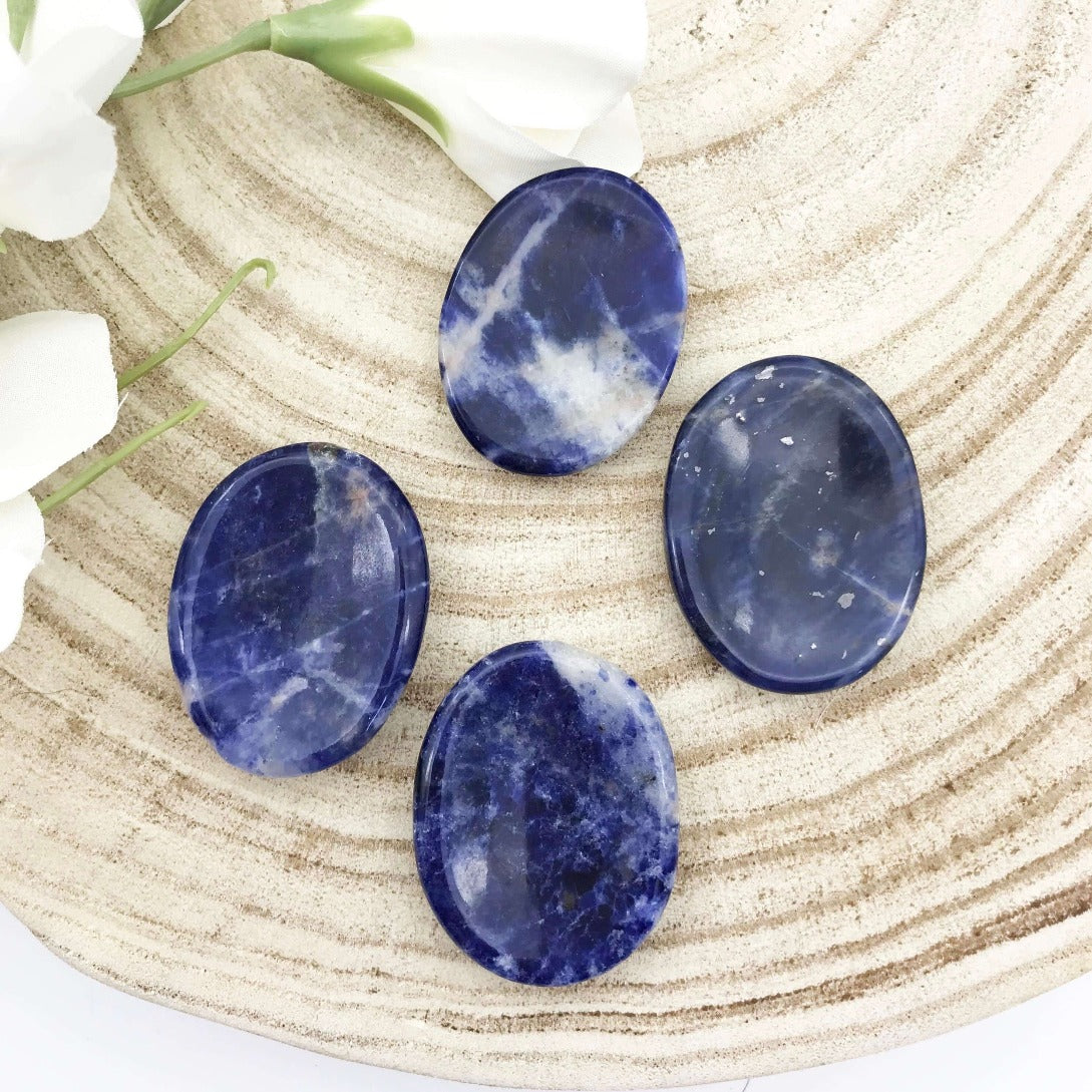 Sodalite Worry Stones Australia. Someday Dream Co