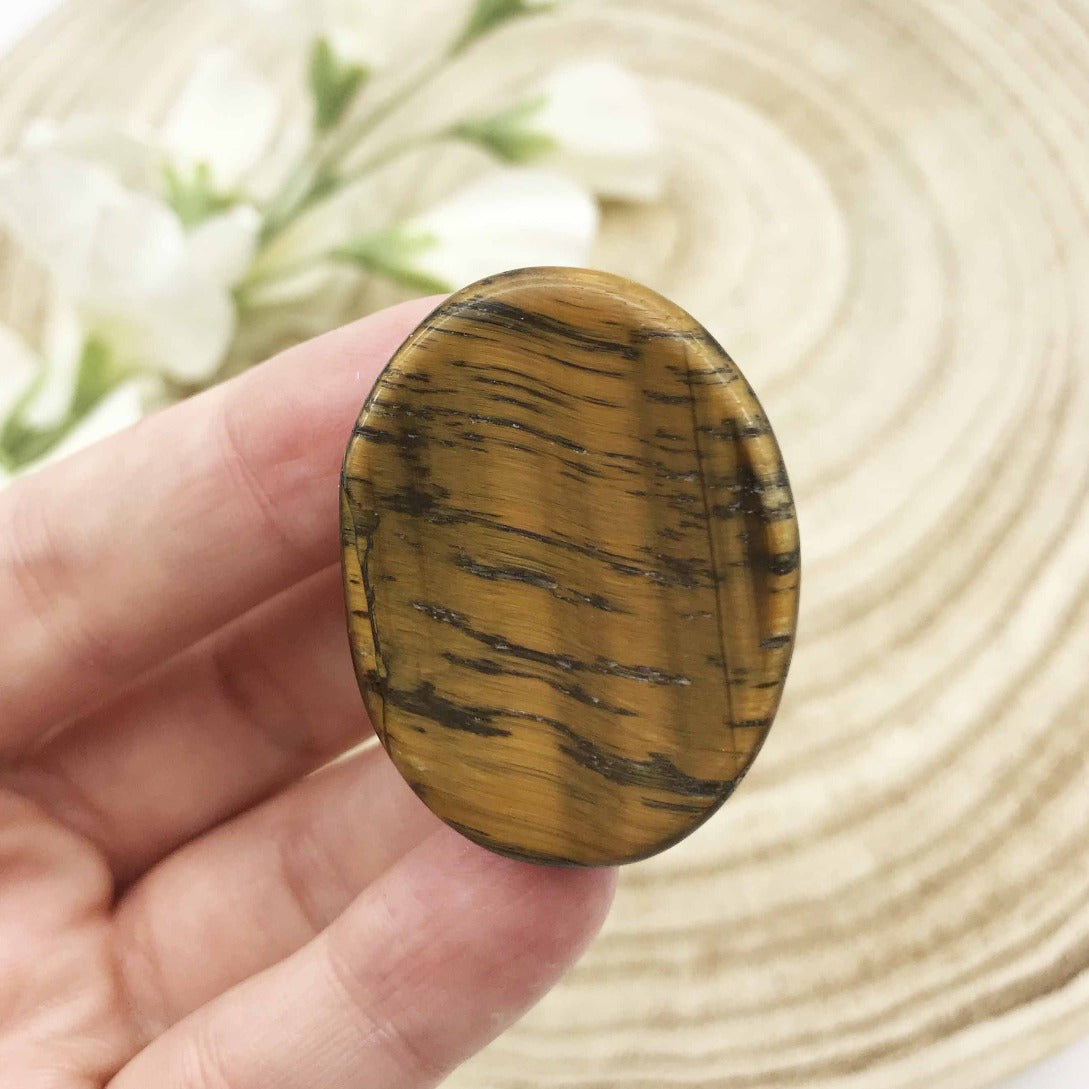 Tigers Eye Worry Stones Australia. Someday Dream Co.