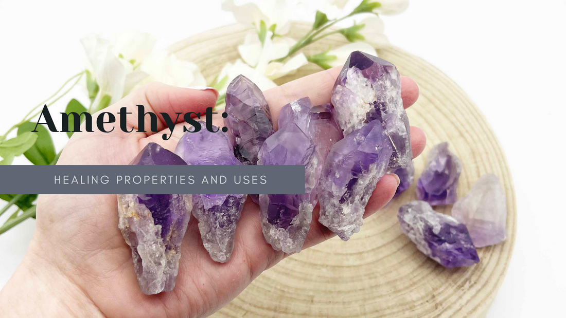 Amethyst metaphysical properties blog. Someday Dream Co.