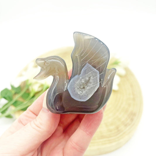 Agate swan