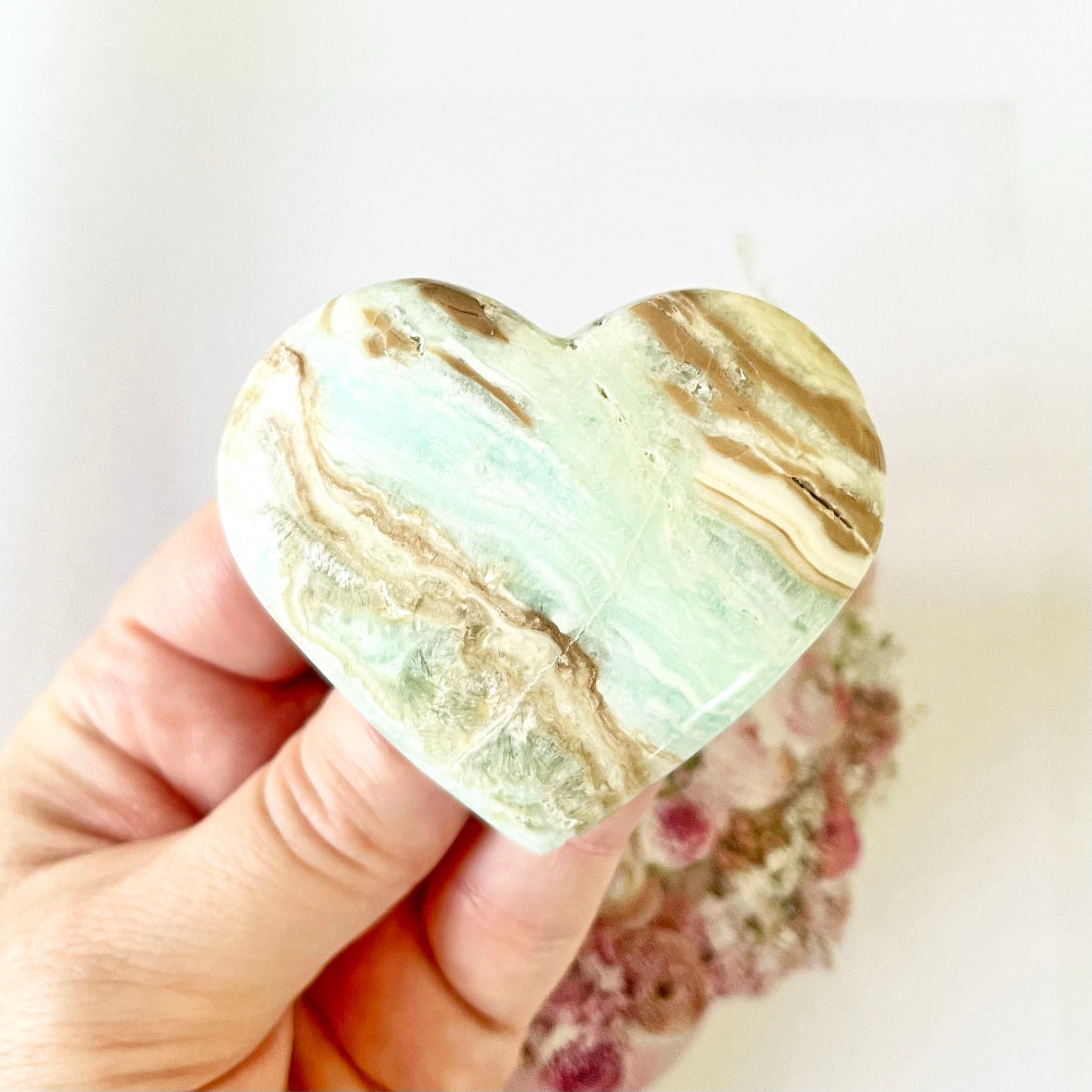 Caribbean calcite heart