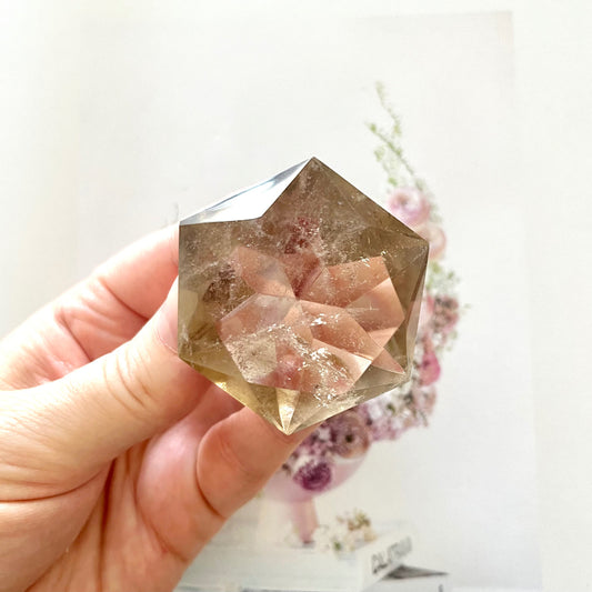 Smoky quartz diamond