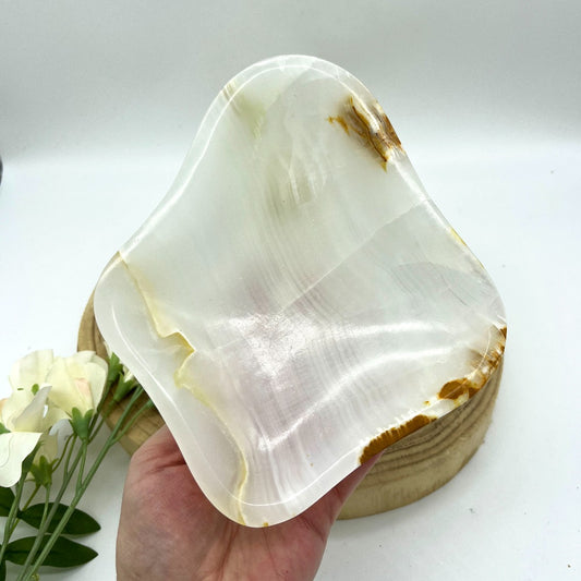 onyx bowl crystal decor