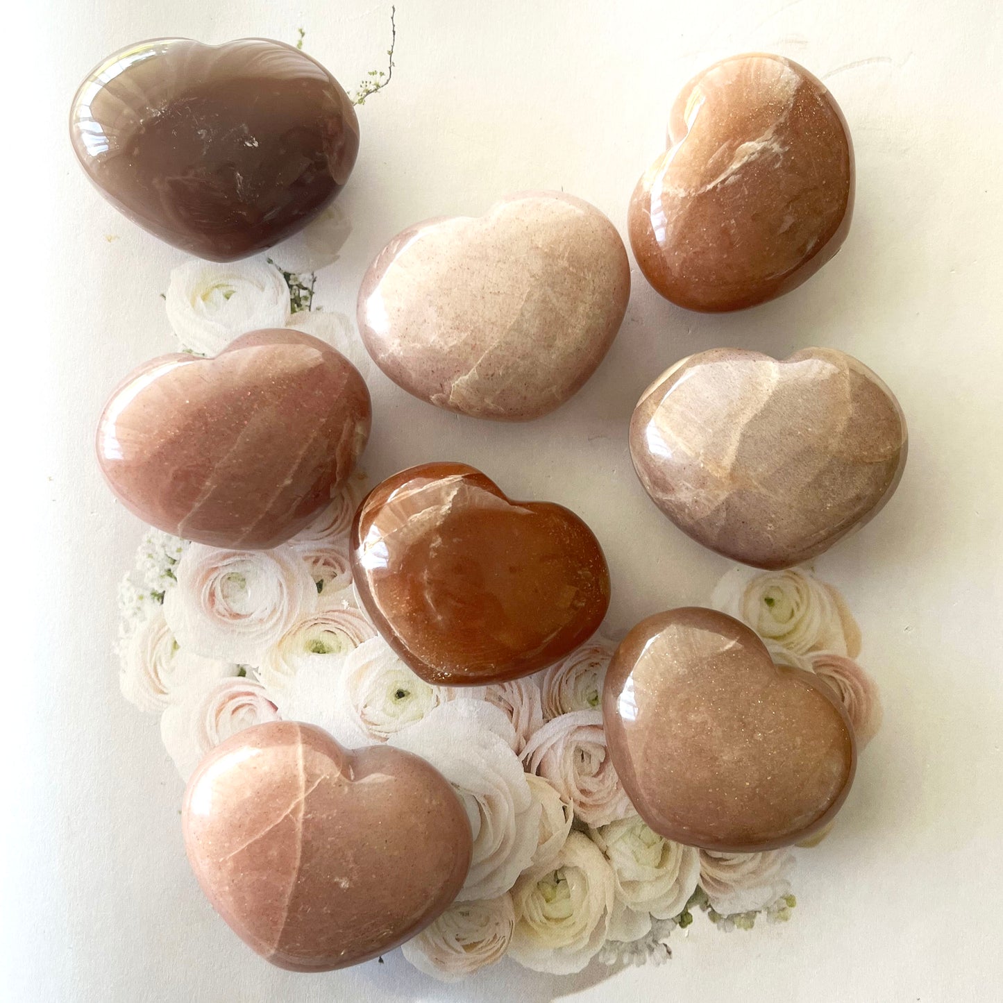 Moonstone x Sunstone Heart