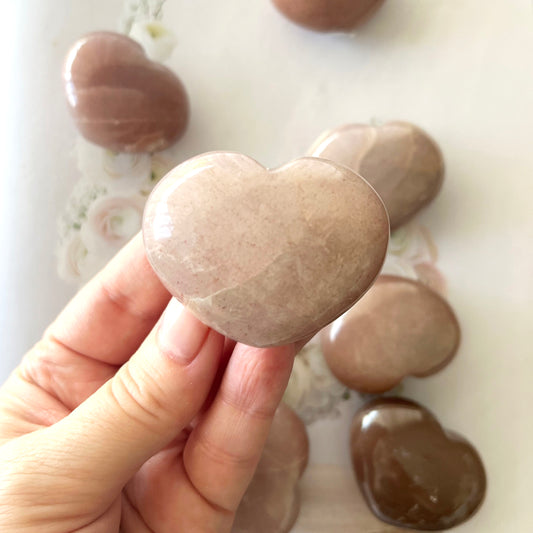 Moonstone x Sunstone Heart