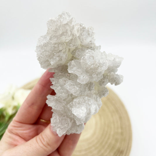 Aragonite crystal cluster