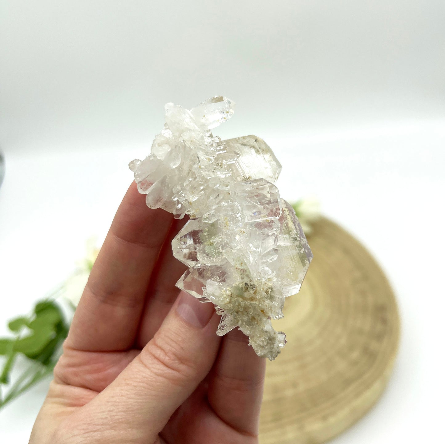Faden quartz crystal cluster australia