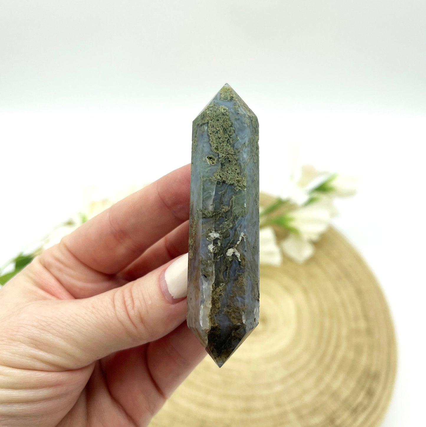 Moss Agate Dt Someday Dream Co. Crystals