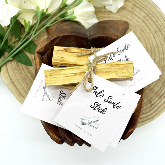 Palo Santo stick. Someday Dream Co