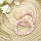 Rose Quartz Bracelet. crystal jewellery from Someday Dream Co