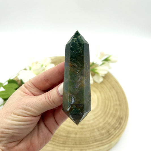 Moss Agate DT Someday Dream Co. Crystals