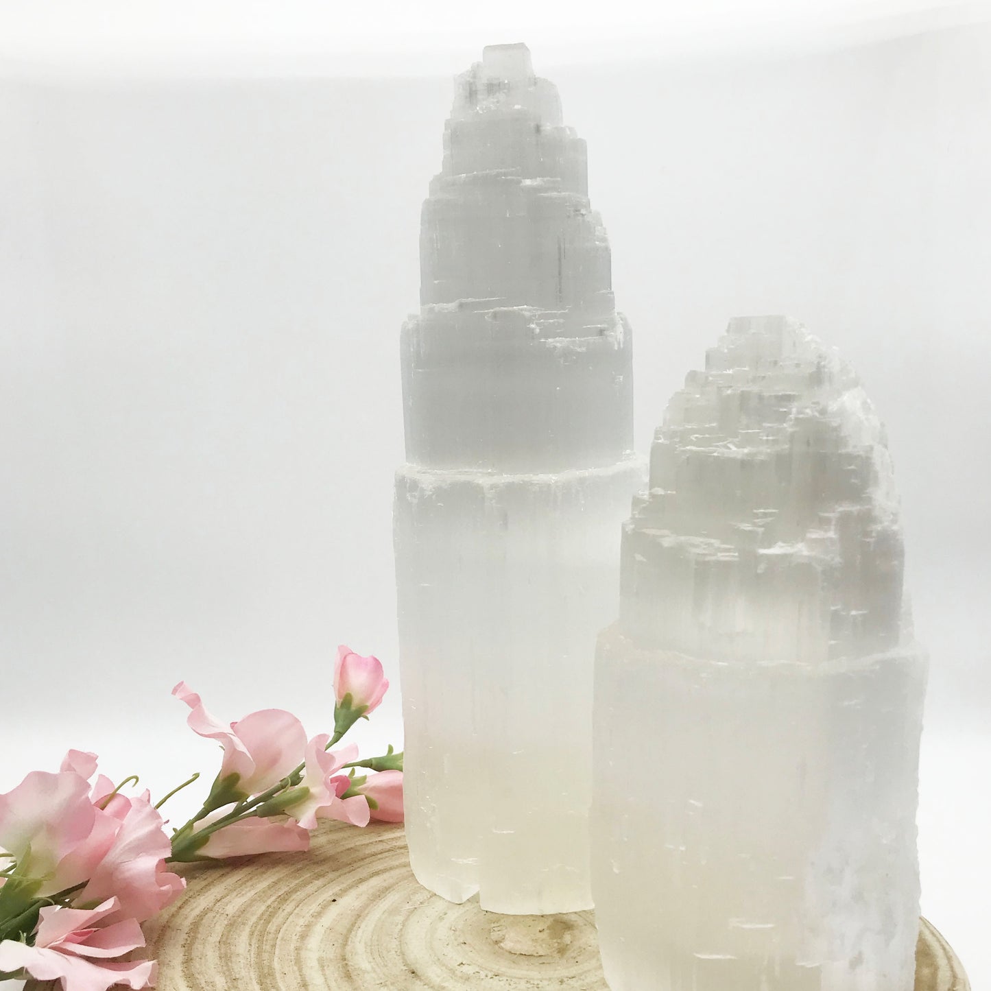 selenite lamp large